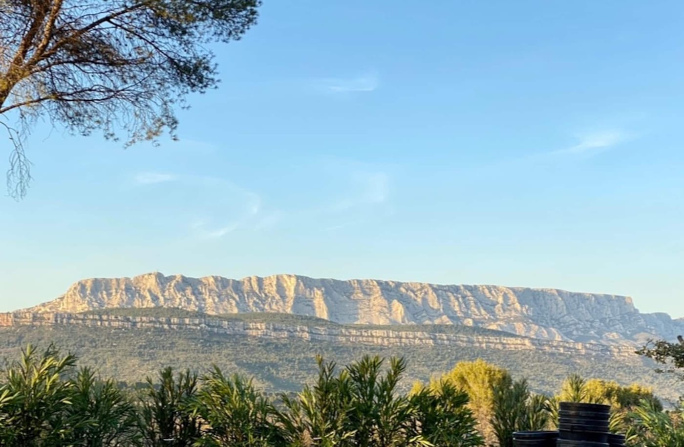 La Sainte-Victoire depuis le cabanon
