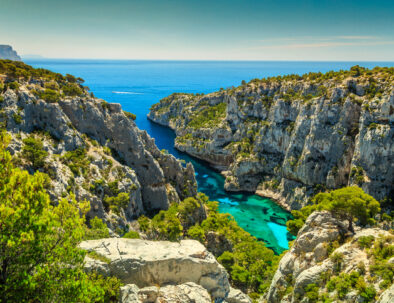 Spectacular Calanques D'En Vau in Cassis near Marseille, France